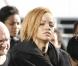 Rihanna porte d'étranges pansements dans son décolleté à Malibu juste avant les AMA's le 22 novembre 2009