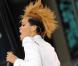 Rihanna fait son show pour l'émission Good Morning America le 24 novembre 2009 à New York