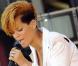 Rihanna fait son show pour l'émission Good Morning America le 24 novembre 2009 à New York