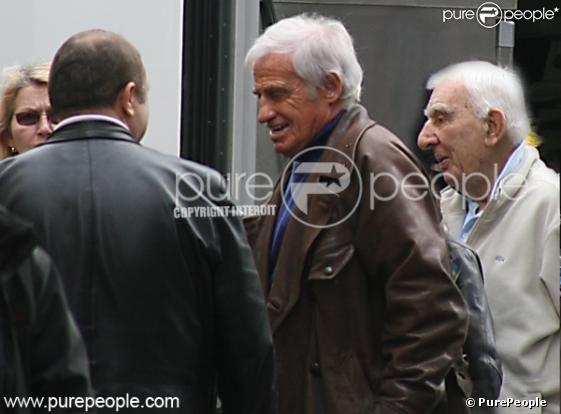 Jean-Paul Belmondo et son vieil ami Charles Gérard