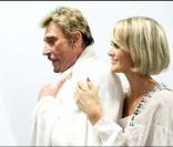 Johnny Hallyday et Laeticia 