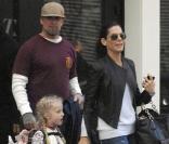 Sandra Bullock, Jesse James et Sunny 