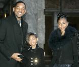 Will Smith, Jada Pinkett-Smith et leur fille à leur arrivée à Oslo le 10/12/09 