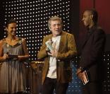 Cérémonie de remise des Grands Prix de la Sacem 2009, le 14 décembre au Théâtre du Rond-Point, à Paris : Jean-Louis Cap 