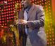 Cérémonie de remise des Grands Prix de la Sacem 2009, le 14 décembre au Théâtre du Rond-Point, à Paris : Manu Dibango