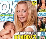 Kendra Wilkinson présente son bébé Hank Baskett en couverture du magazine OK