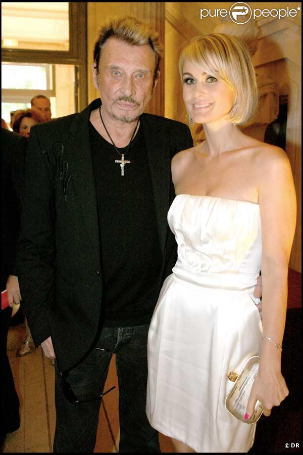 Johnny Hallyday et Laeticia Hallyday 