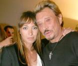 Johnny Hallyday et sa fille Laura 