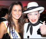 Malika Ménard et Geneviève de Fontenay à la cérémonie des Best 2009. 14/12/09