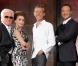 Julie Zenatti, Marc Cerrone et alain Lanty, le jury d'X-Factor et Alexandre Devoise