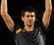 Novak Djokovic, ici lors de sa victoire à l'Open de Paris Bercy 2009, fera ses premiers pas au cinéma dans  Iron Man 2 .