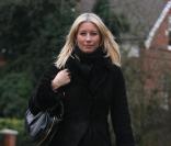 Denise van Outen à Londres le 31 décembre 2009