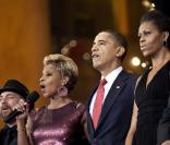Mary J. Blige au Noël de Washington aux côtés du couple Obama ! 