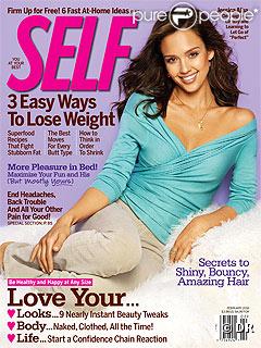 Jessica Alba en couverture du magazine  Self   Magazine  