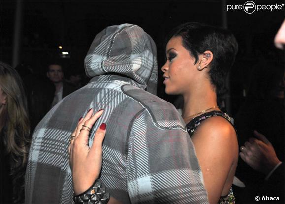 Rihanna et son petit-ami Chris Brown