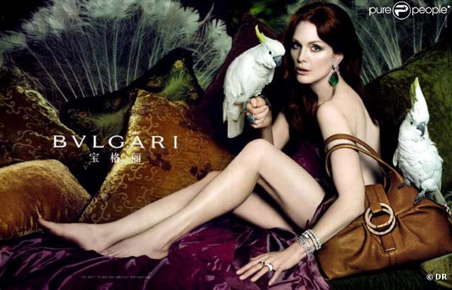 Julianne Moore pour Bulgari
