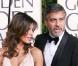 George Clooney et sa compagne Elisabetta Canalis 