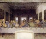 Leonard de Vinci présente la Cène