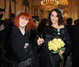 Nathalie Rykiel et sa mère Sonia. Le 22 janvier 2010