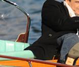 Antonio Banderas sur le tournage de son dernier film...