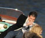 Antonio Banderas sur le tournage de son dernier film...