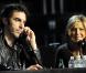 Jennifer Aniston et Sacha Baron Cohen lors du Téléthon pour Haïti à Los Angeles le 22 janvier 2010.