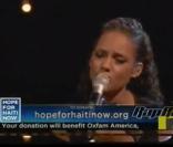 Alicia Keys pour Haïti