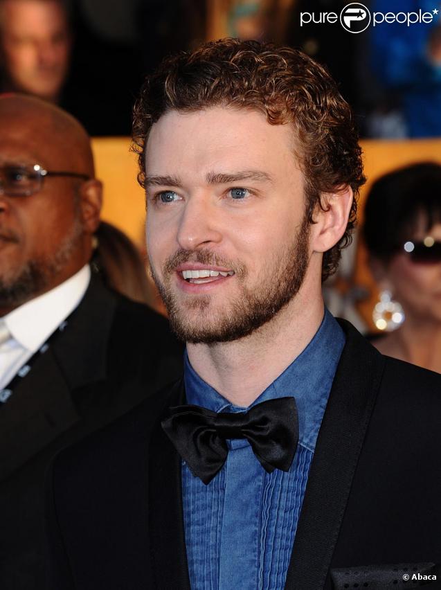 Justin Timberlake aux Sag Awards le 23 janvier à Los Angeles