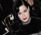 Dita Von Teese au défilé Jean-Paul Gaultier le 26 janvier 2010 