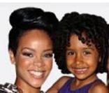 Rihanna avec Jasmina Anema sur le website DKMS qui récolte des fonds pour lutter contre la leucémie 
