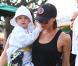 Après s'être amusée avec ses fils, Cruz, Brooklyn et Romeo, à la plage, Victoria Beckham leur offre des glaces à Malibu le 31 janvier 2010