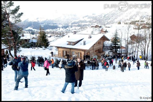 Le chalet de Gstaad ou est retenu Roman Polanski ! 