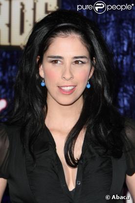 Sarah Silverman qui incarne Amy Winehouse sur la photo