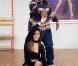 Mike Tyson et sa partenaire Elena effectuent une danse endiablée sur le plateau de Ballando con le stelle. Janvier 2010