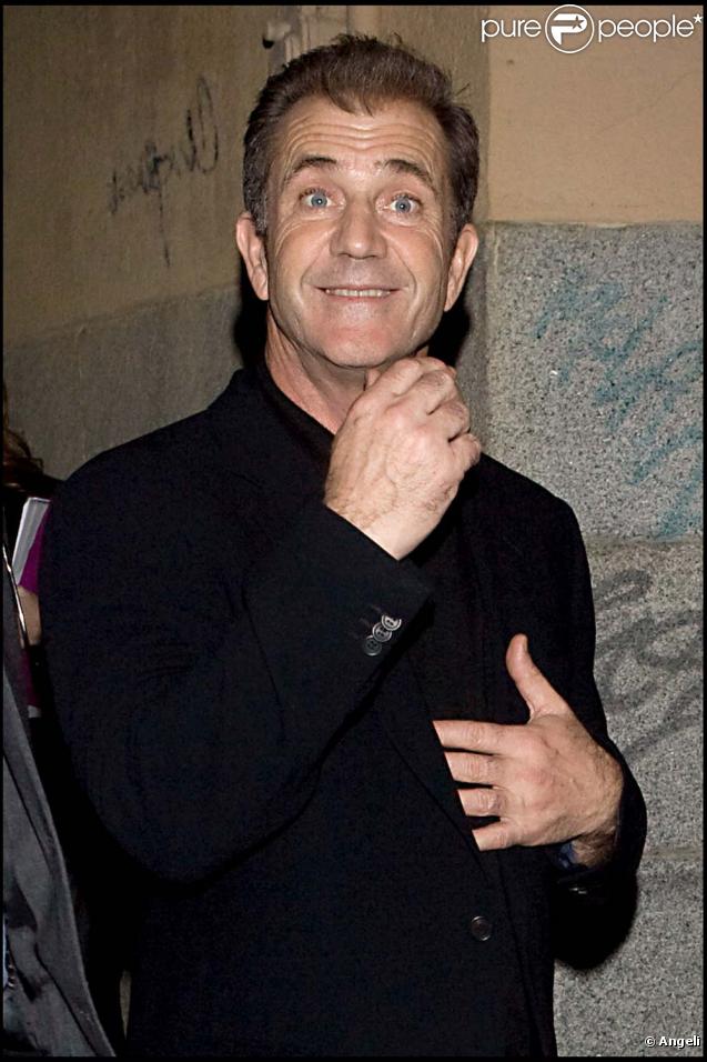 Mel Gibson à l'avant-première de  Hors de contrôle , à Madrid, le 1er février 2010 !