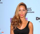 La chanteuse américaine Leona Lewis 