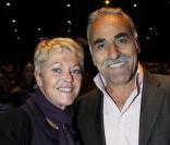 Mansour Bahrami à la générale du spectacle Roméo et Juliette, au Palais des Congrès de Paris. 4/02/2010