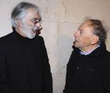 Jean-Louis Trintignant, ici avec son ami Michael Haneke, sort de sa retraite cinématographique et s'apprête à enchaîner les tournages...