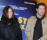 Chiara Mastroianni et Melvil Poupaud, à l'occasion de l'avant-première de  Fantastic Mr. Fox , au cinéma L'Arlequin, à Paris, le 11 février 2010.