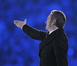 Garou chante lors de la cérémonie d'ouverture des jeux olympiques de Vancouver, 12 février 2010 !