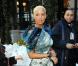 Toujours aussi excentrique, Amber Rose est sexy en diable lors de la Fashion Week new yorkaise le 12 février 2010