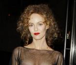 Vanessa Paradis lors de la soirée Chanel à New York pour le lancement du Rouge Coco