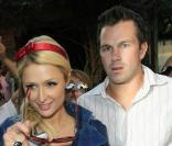 Paris Hilton et son petit ami Doug Reinhartd célèbrent les 29 ans de Paris au restaurant Ivy après une séance shopping  au Maxfield à West Hollywood le 17 février 2010