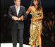 Naomi Campbell lors du défilé Fashion for Relief à Londres, le 18 février 2010