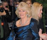 Camilla Parker Bowles à la première du film Alice Aux Pays Des Merveilles à Londres, le 25 février 2010