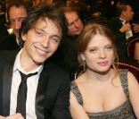Raphaël et Mélanie Thierry lors des César le 27 février 2010 au théâtre du Châtelet