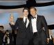 Tahar Rahim et Gad Elmaleh lors des César le 27 février 2010 au théâtre du Châtelet