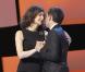 Valérie Lemercier et Gad Elmaleh lors de la cérémonie des César le 27 février 2010 au théâtre du Châtelet