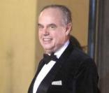 Frédéric Mitterrand au dîner d'Etat organisé en l'honneur du président russe Dmitri Medvedev et de son épouse. 02/03/2010