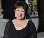 Roselyne Bachelot arrive à l'Elysée, au dîner d'Etat organisé en l'honneur du président russe Dmitri Medvedev et son épouse Sveltana. 02/03/2010